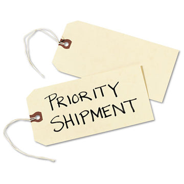 Avery® Strung Shipping Tags, 11.5 Pt. Stock, 6.25 X 3.13, Manila, 1,000-box freeshipping - TVN Wholesale